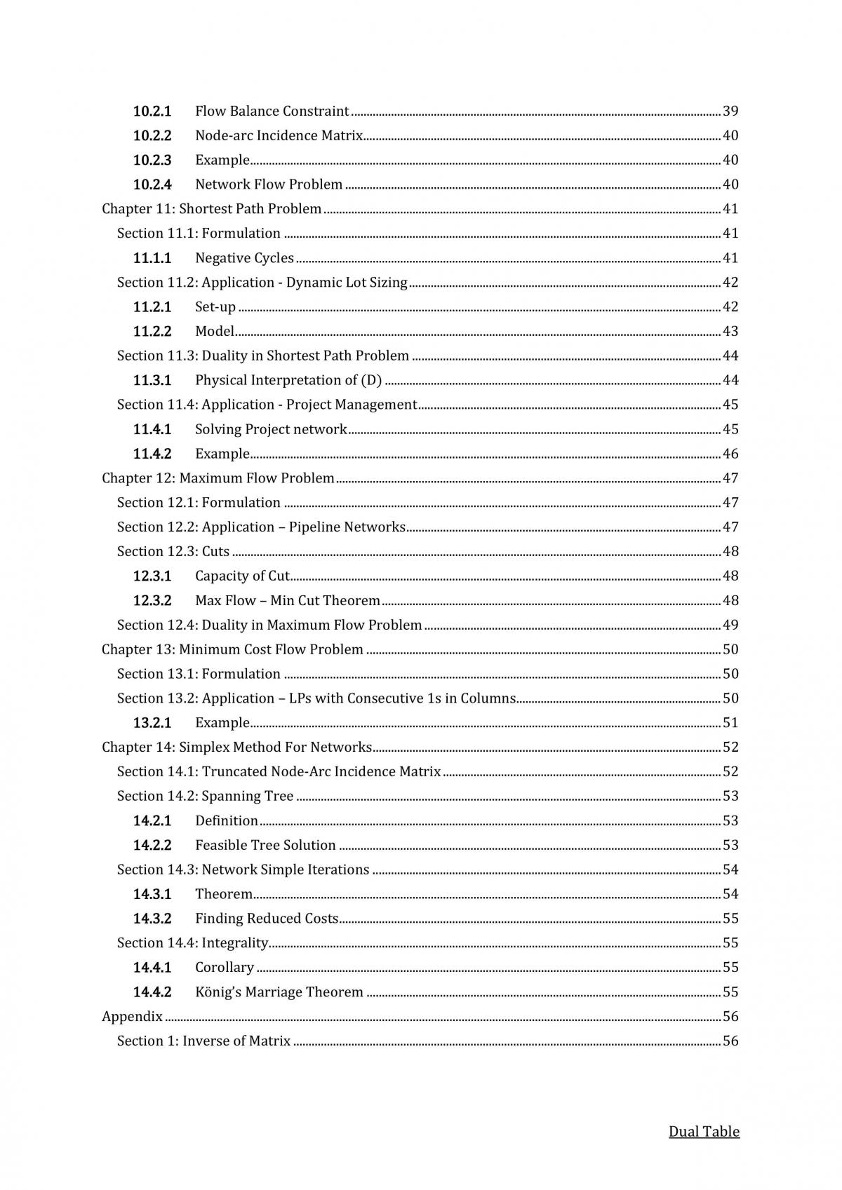 Linear and Network Optimisation Study Notes - Page 4