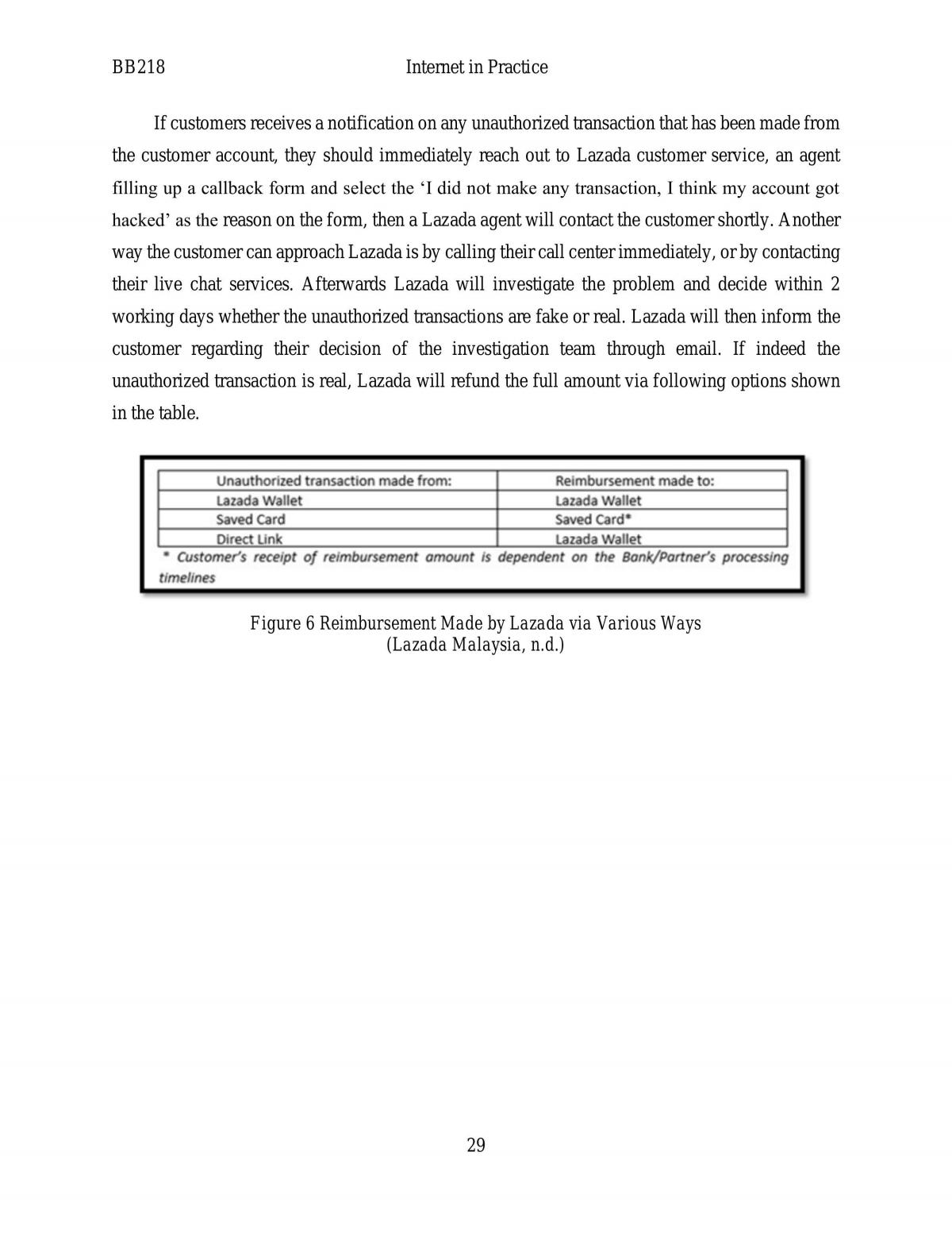 BB218 Internet in Practice (Lazada) - Page 30