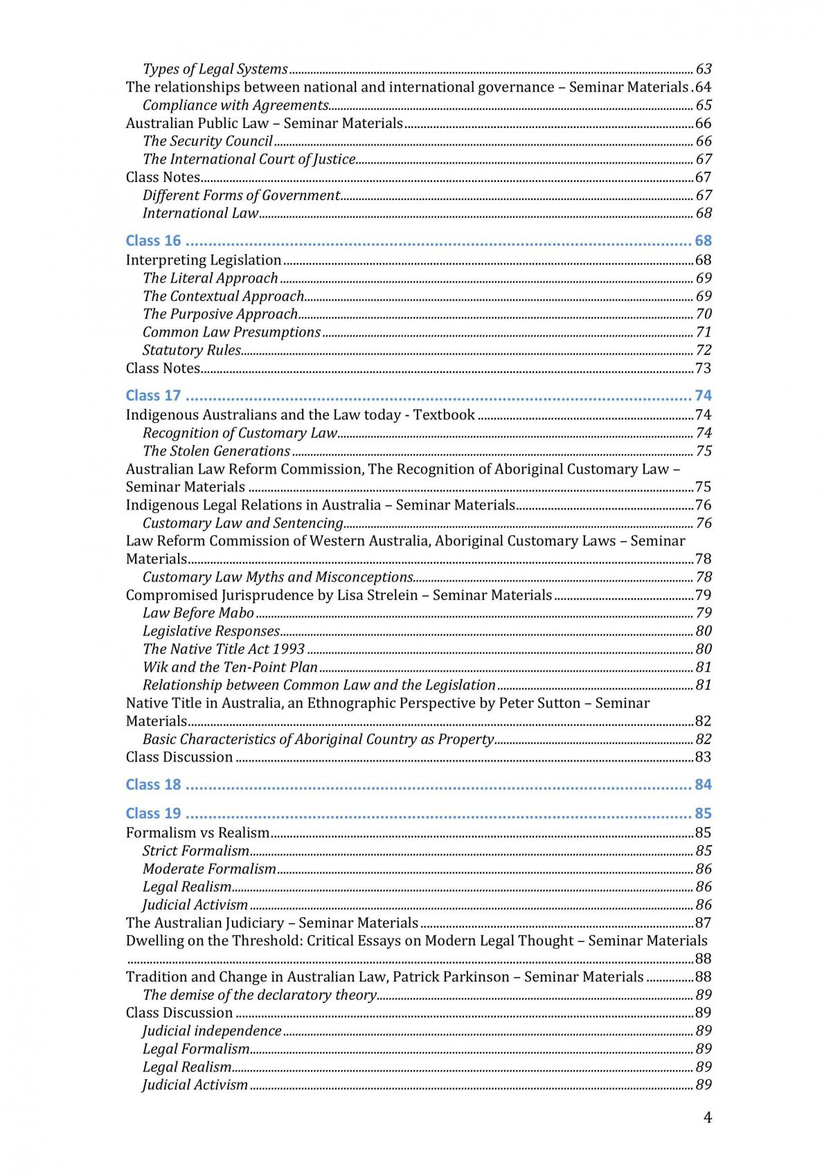 Foundations of Law Course Summary Notes - Page 4