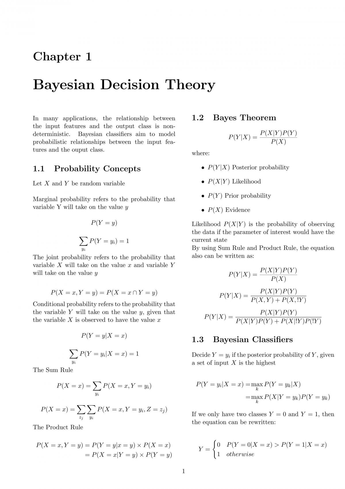 CZ4041 Machine Learning Summary Notes - Page 4
