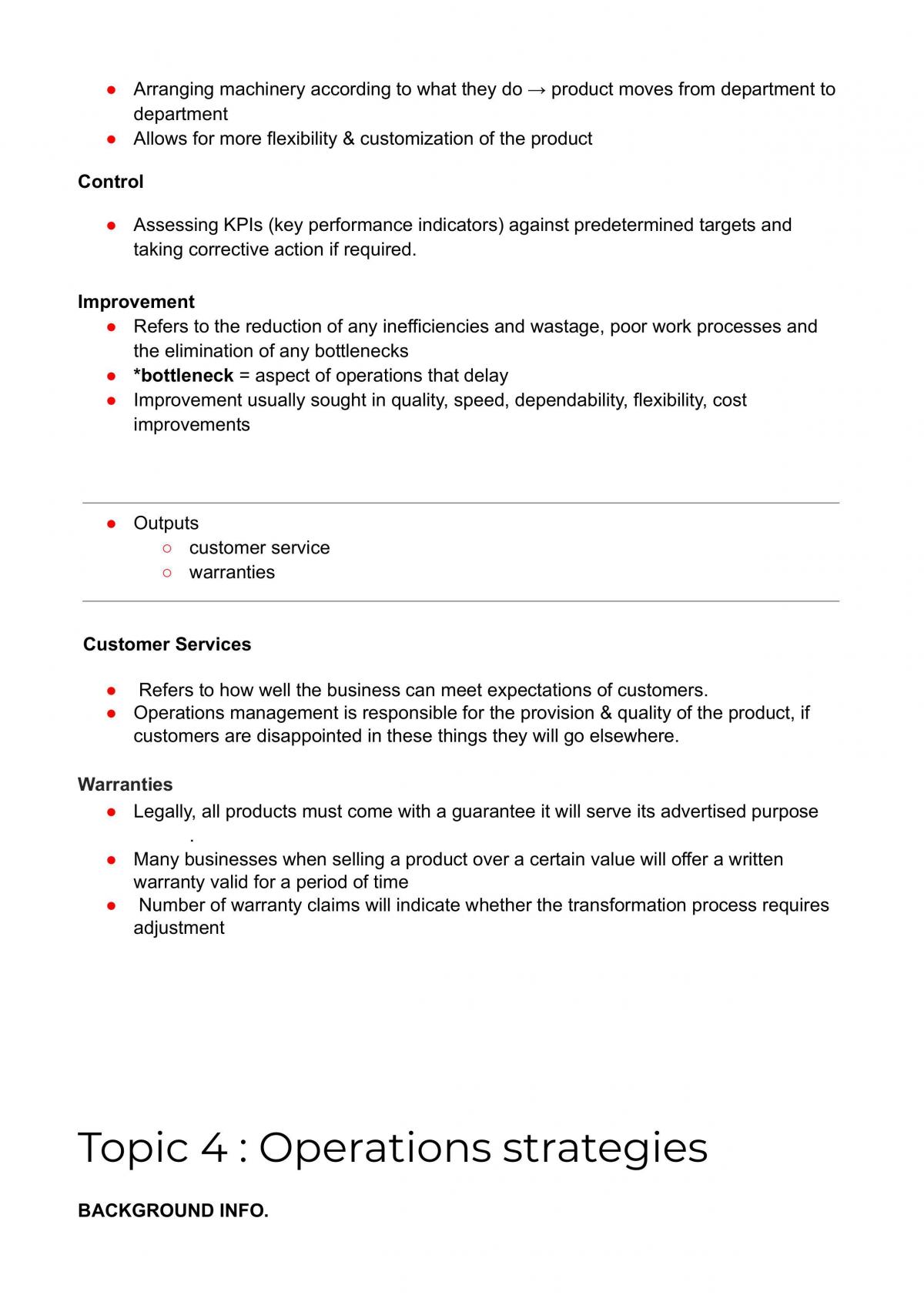 HSC Topic 1 - Operations - Page 12