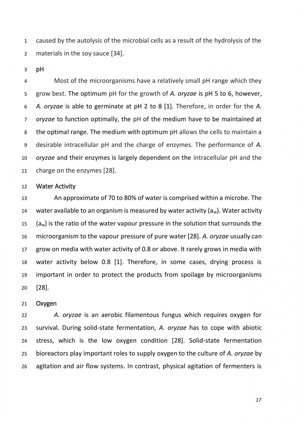 Aspergillus oryzae in fermentation industries - Page 17