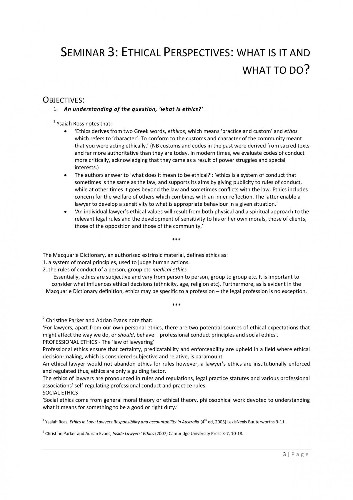 Notes for the class Perspectives on Law - Page 4