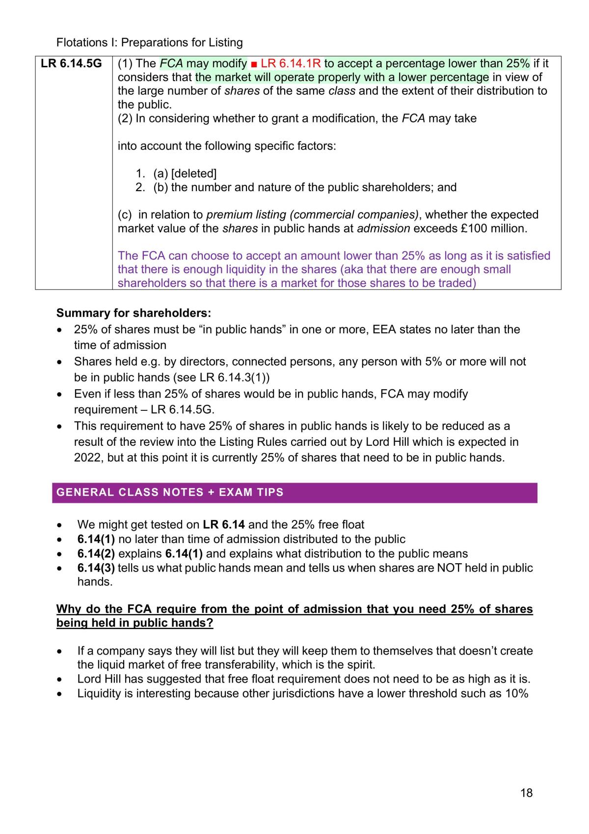 Complete Flotations Study Notes - Page 18