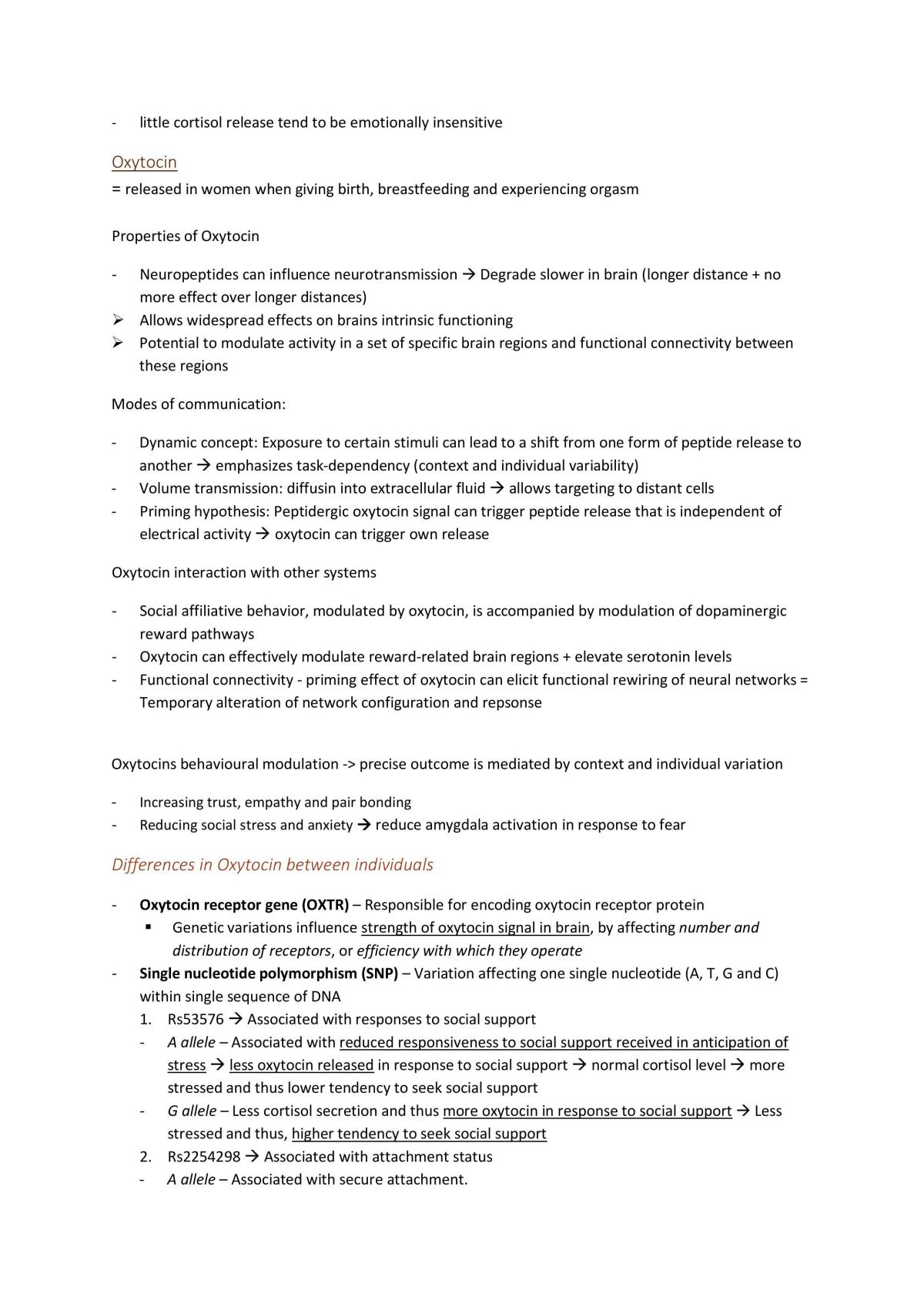 PSYCHOL 4590 Notes - Page 18