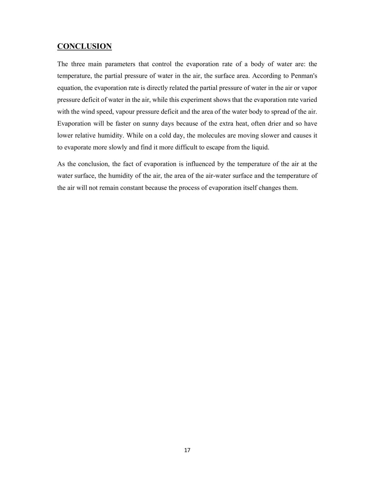 Evaporation< infiltration and streamflow - Page 18
