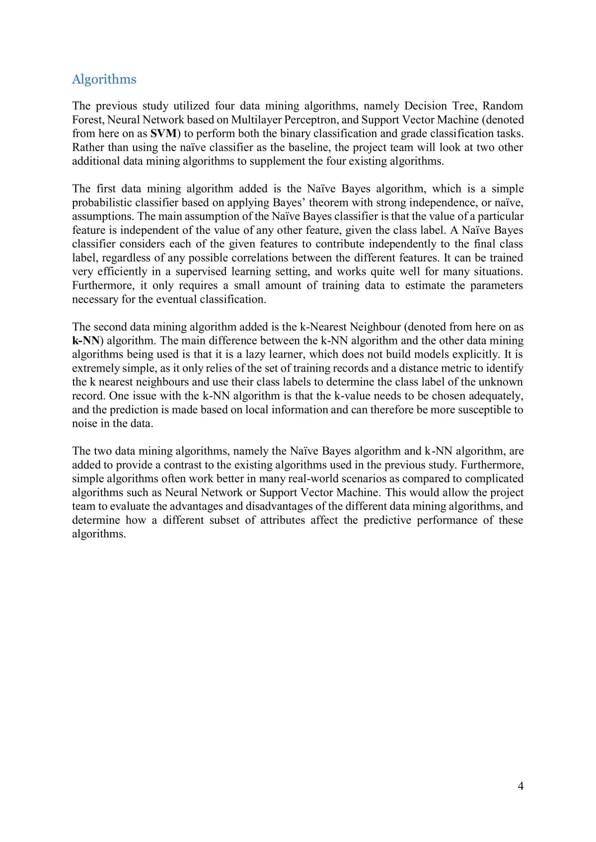 CZ4032 Group Project Report - Page 5