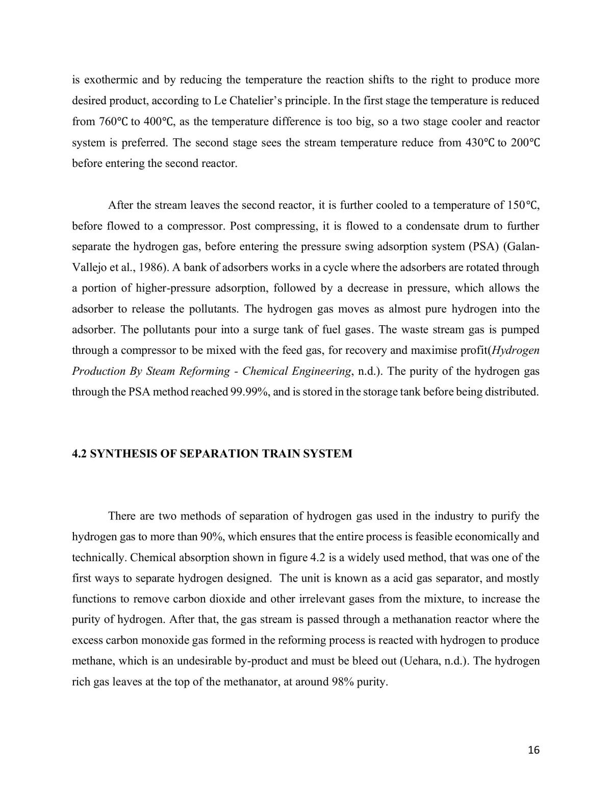Group Assignment - Chemical process design and optimization-production of hydrogen - Page 18