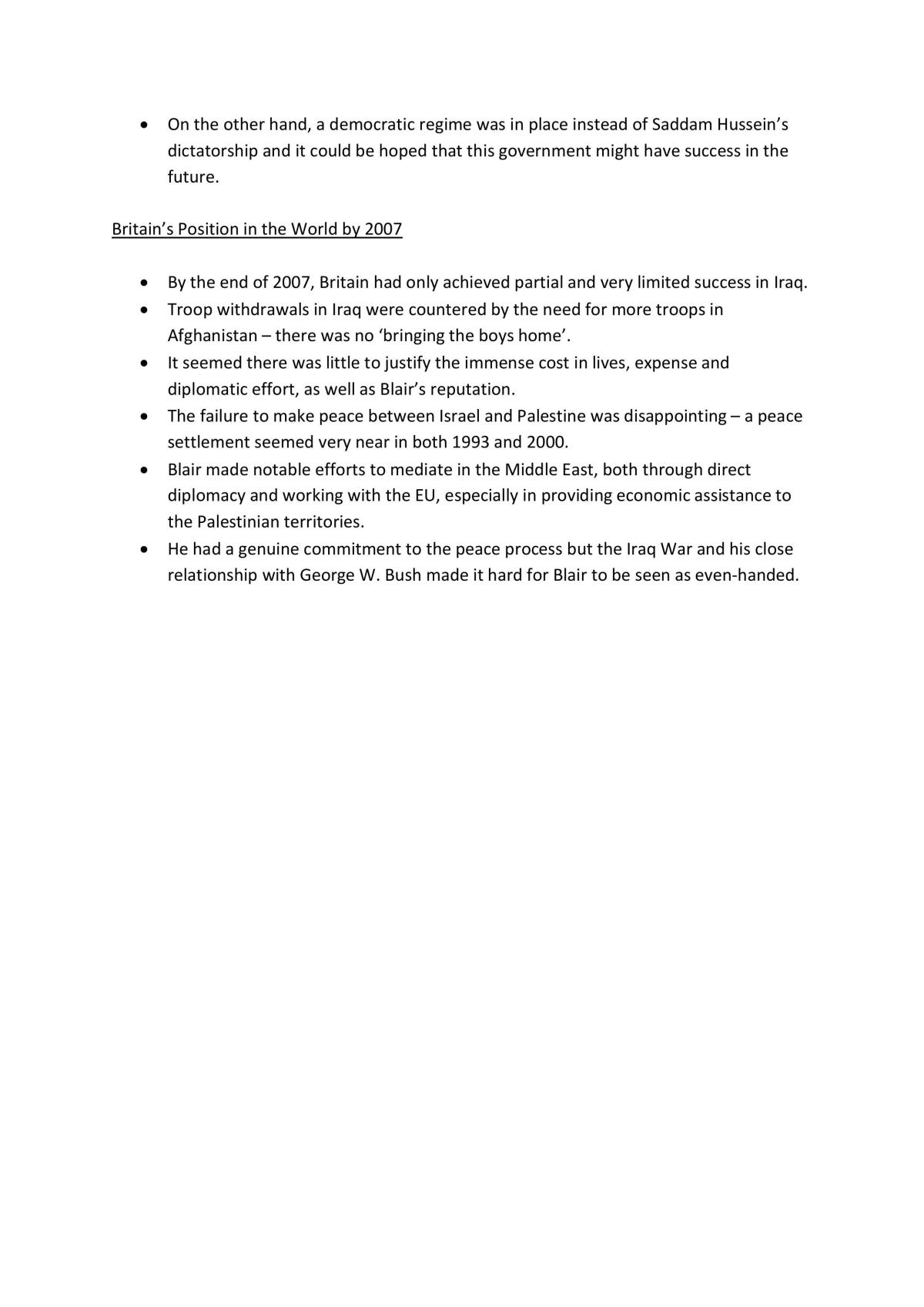 The Making of Modern Britian, 1951 - 2007 Complete Notes - Page 63
