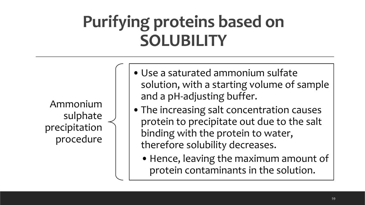Biochemistry: Proteins - Page 59