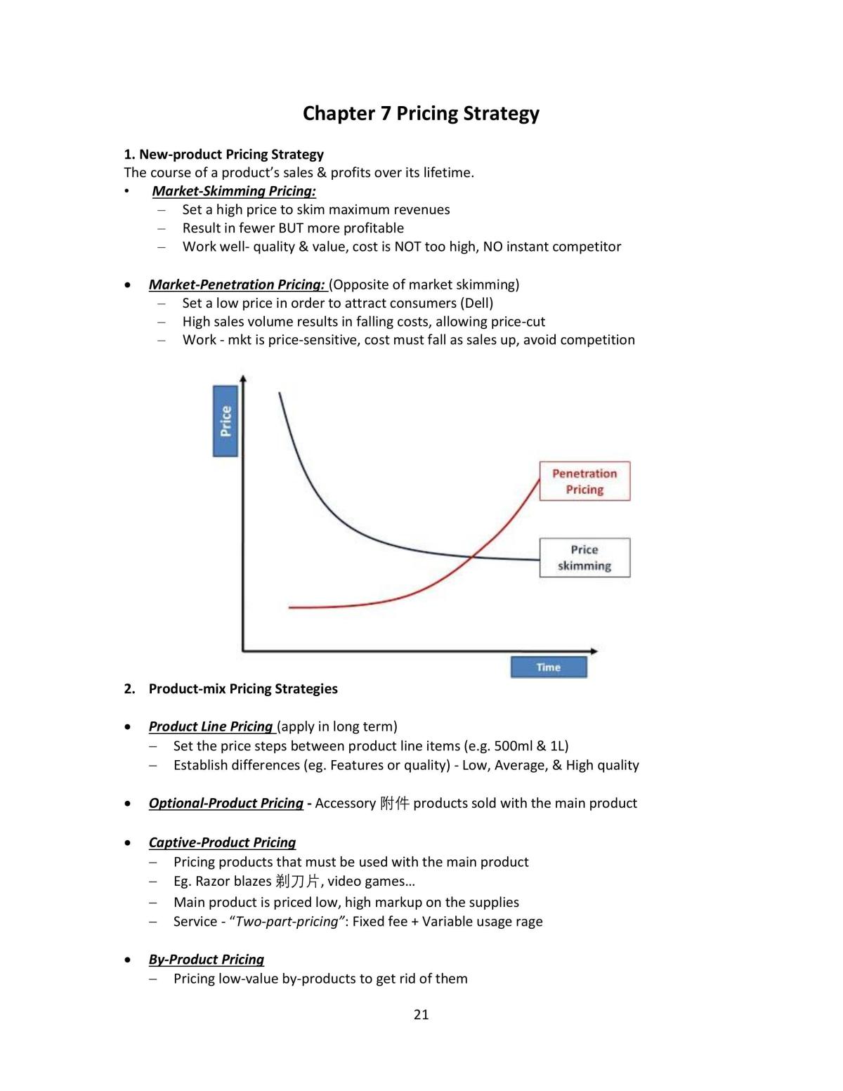Lecture Notes for Marketing Principles - Page 21