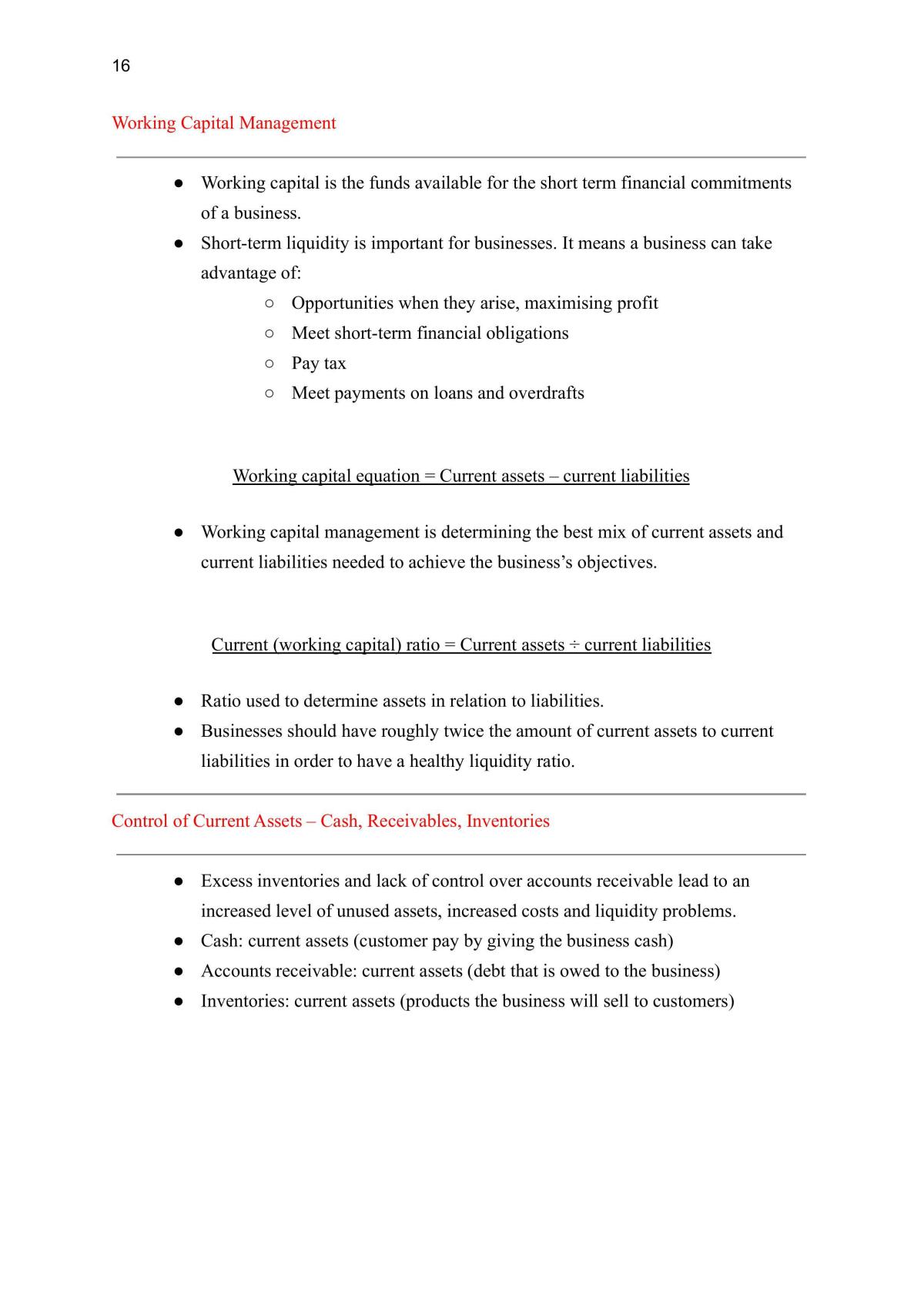 Finance Topic Notes - Page 16