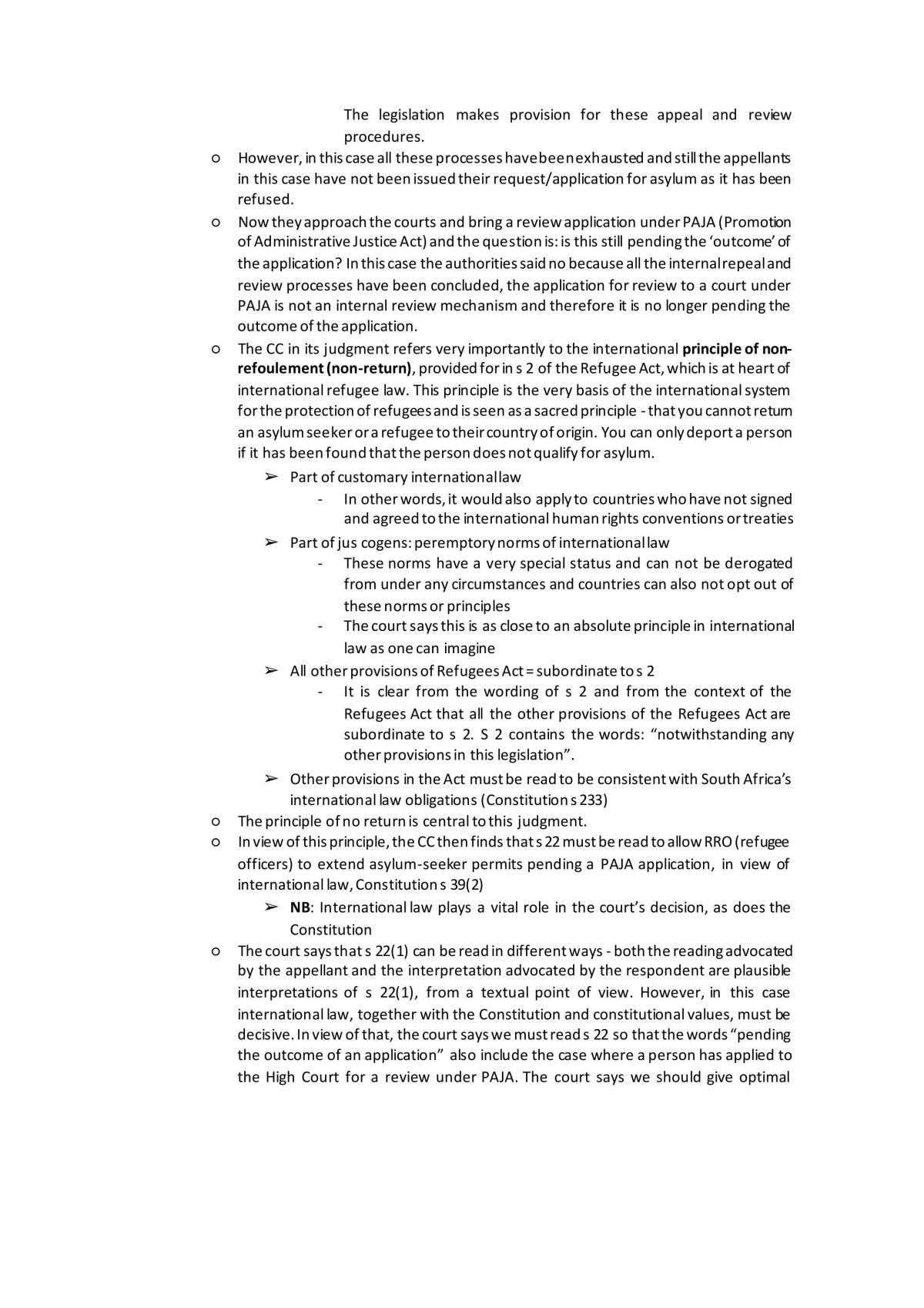 Interpretation of Enacted Law Course Summary for Topics 1 to 9 - Page 42