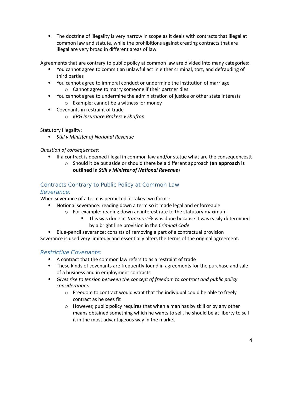 Contract Law Guide - Page 4