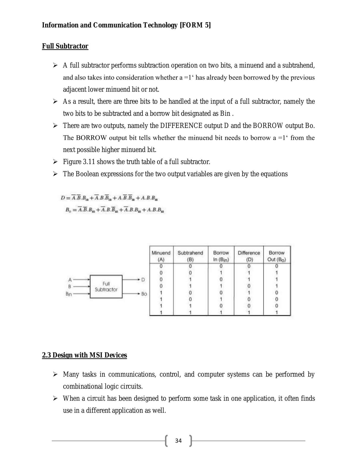 Information and Communication Technology Form 5 - Page 34