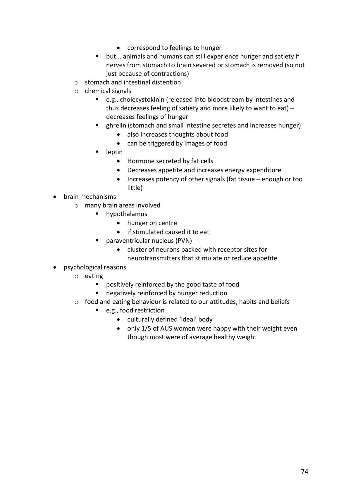PSYC1101 All Notes - Page 74