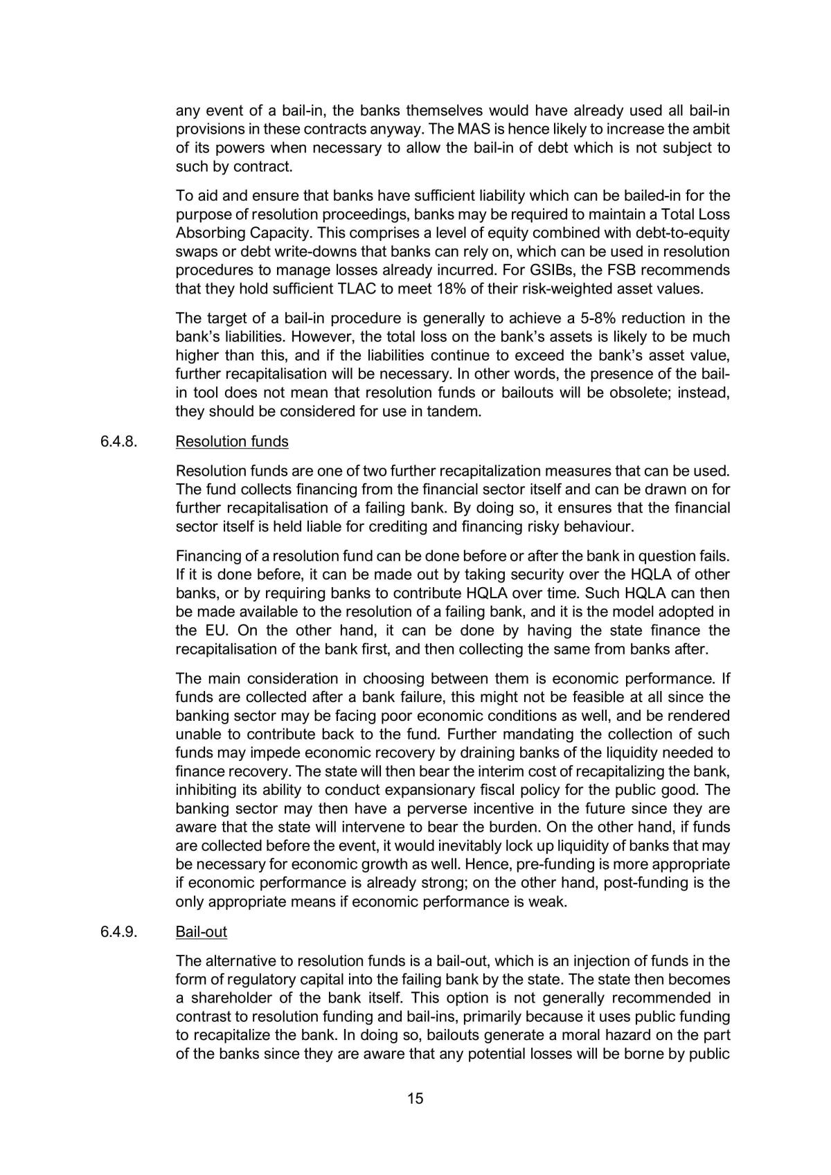 Module Financial Regulation & Central Banking - Page 15