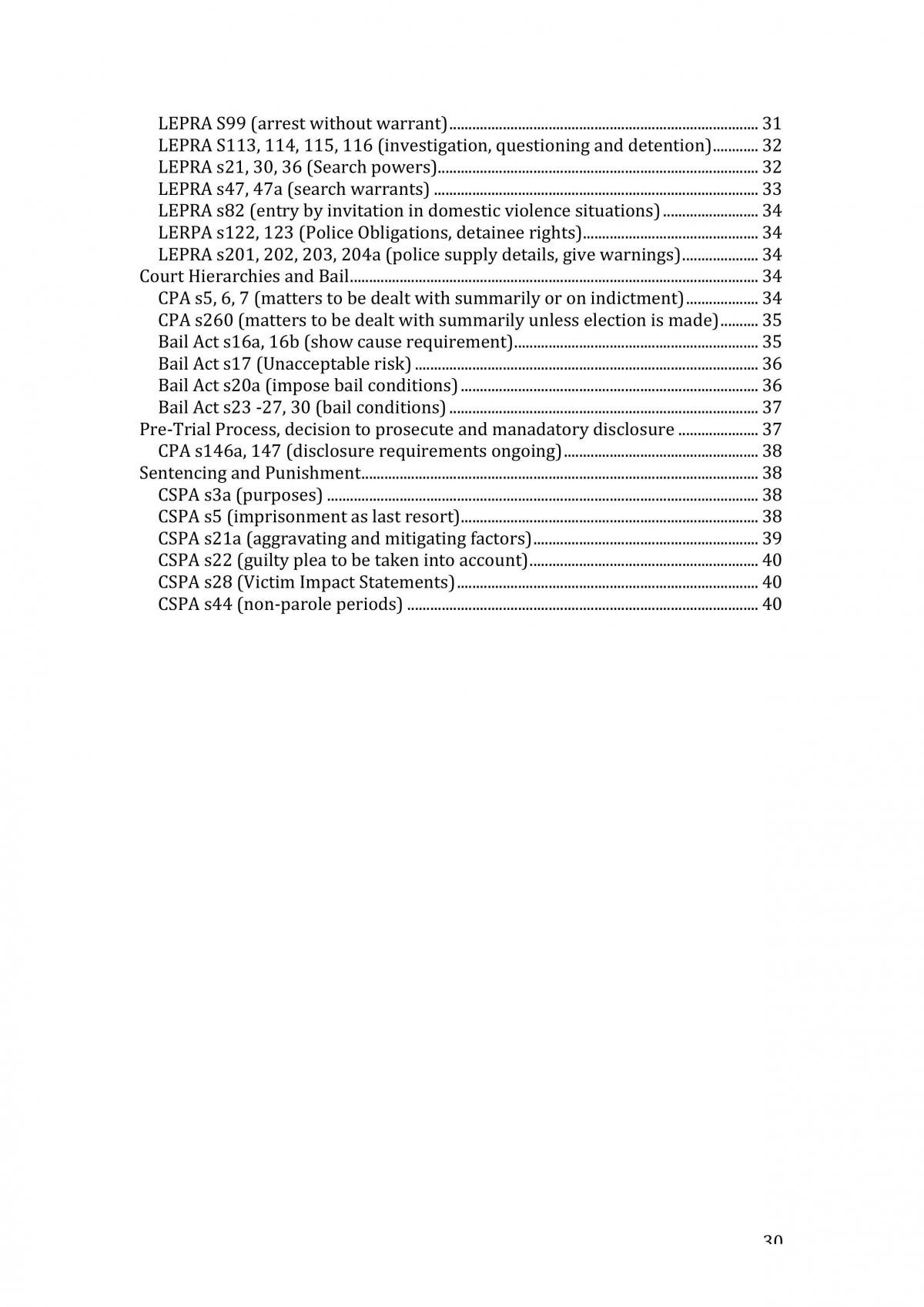 Complete Criminal Procedures Notes - Page 30