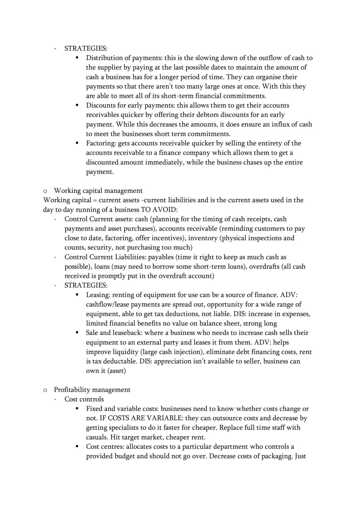 Business Studies HSC course notes - Page 52