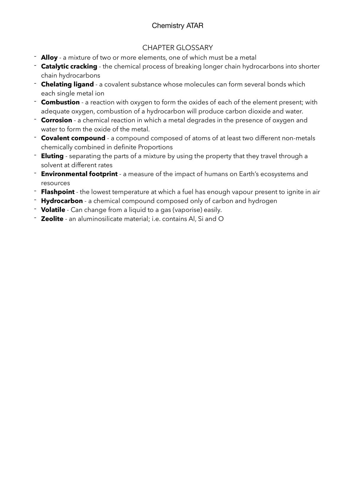 Chemistry Unit 1 Notes - Page 4