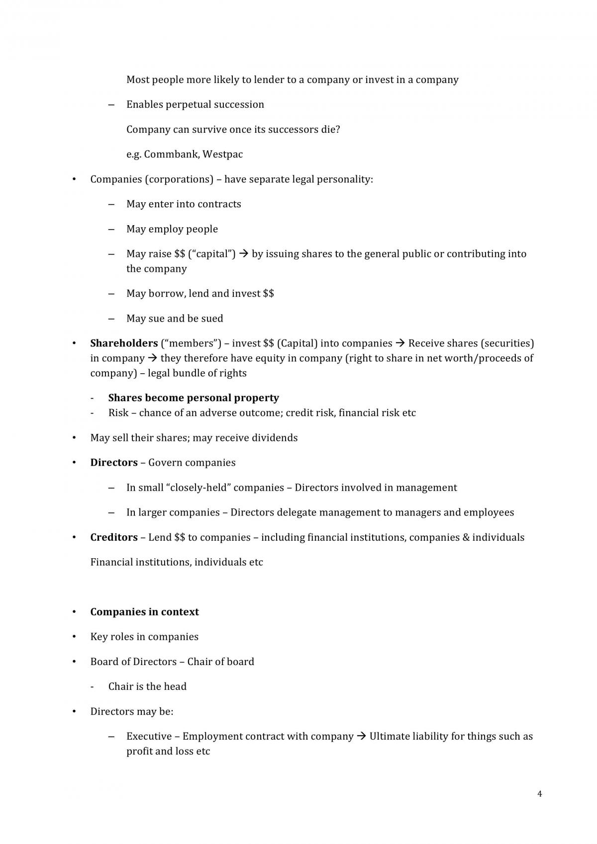 Corporate Law Notes - Page 4
