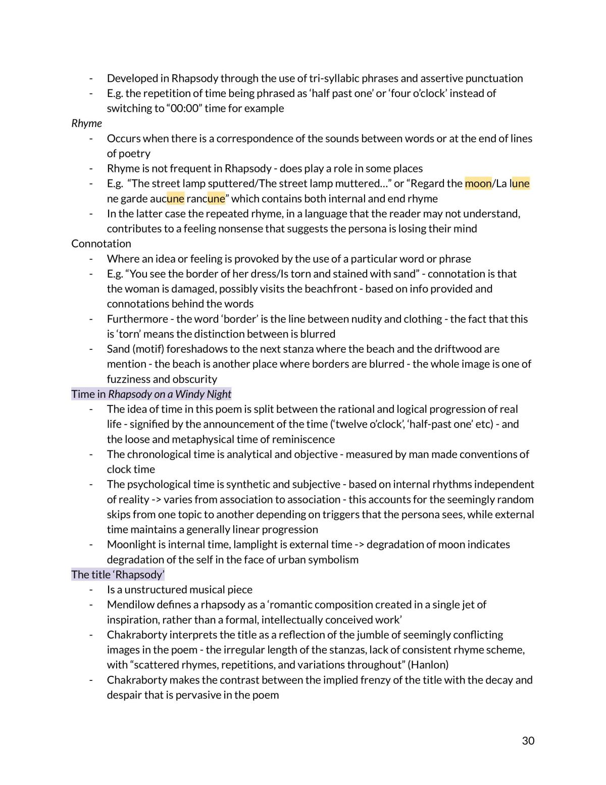 Full Module B - Critical Study of Literature Notes - Page 30