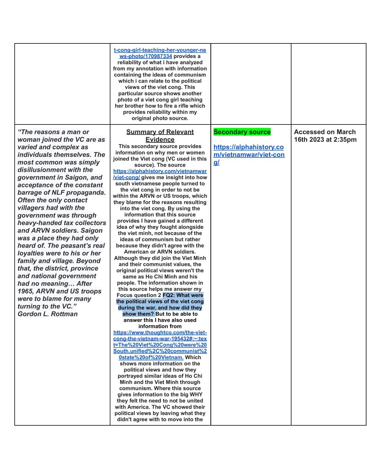 Reserach for the Vietnam war - Page 24