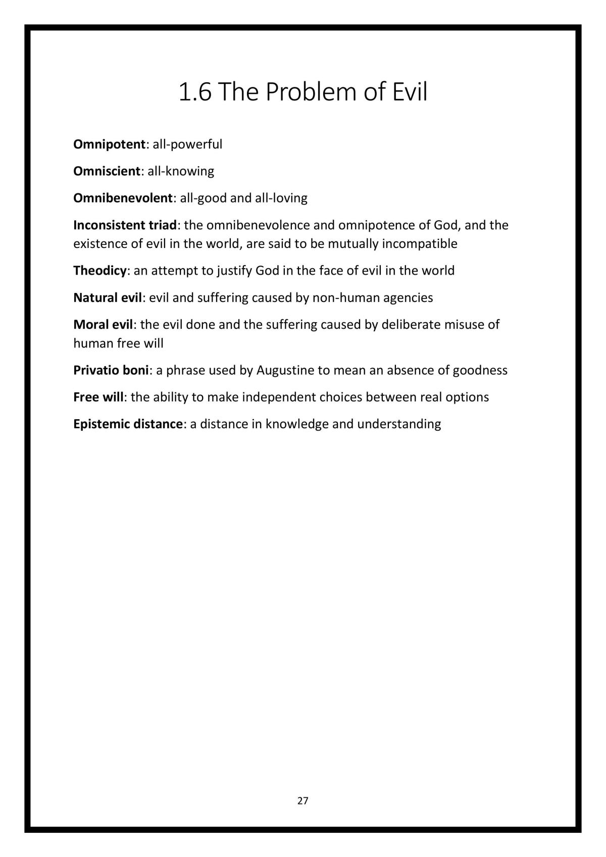 philosophy of religion revision guide - Page 27