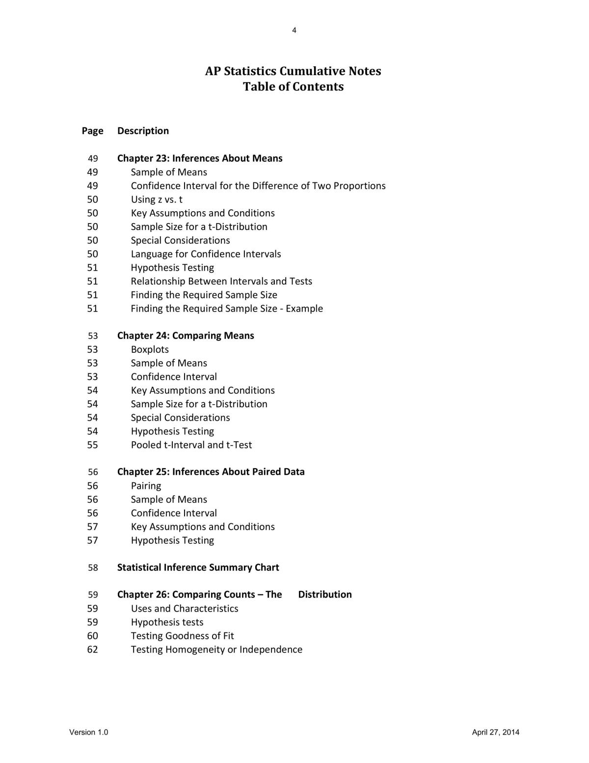 Complete Notes for AP Statistics - Page 4
