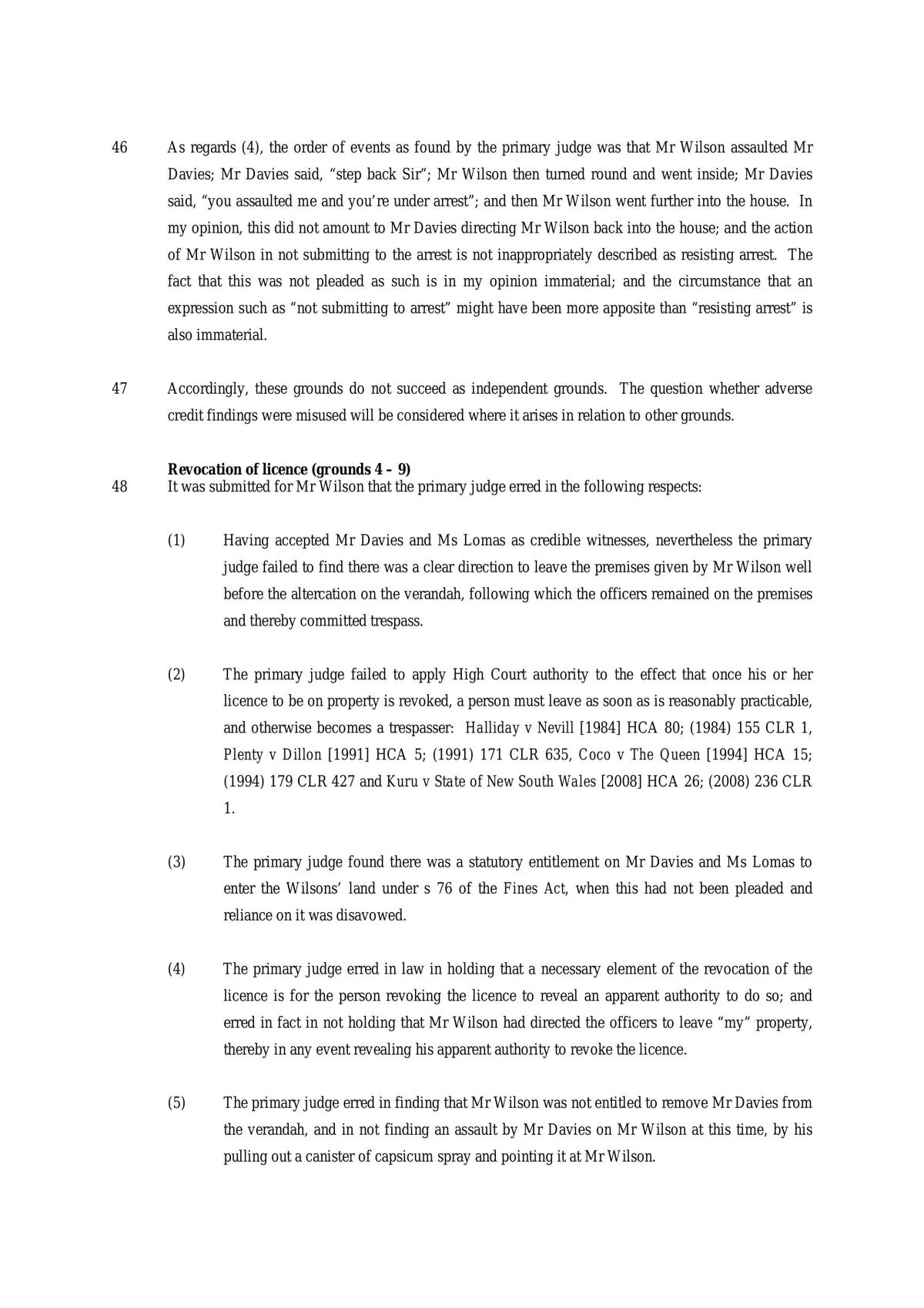 Wilson v State of NSW - Page 29
