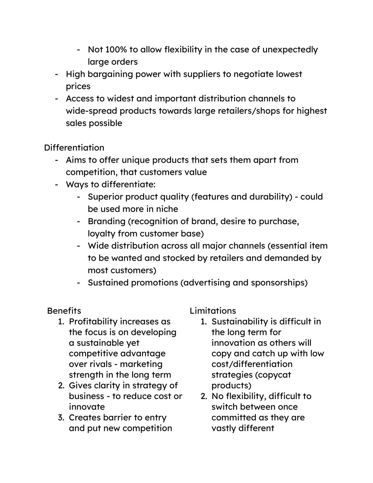 Complete Business A-Level Y2 Notes - Page 17