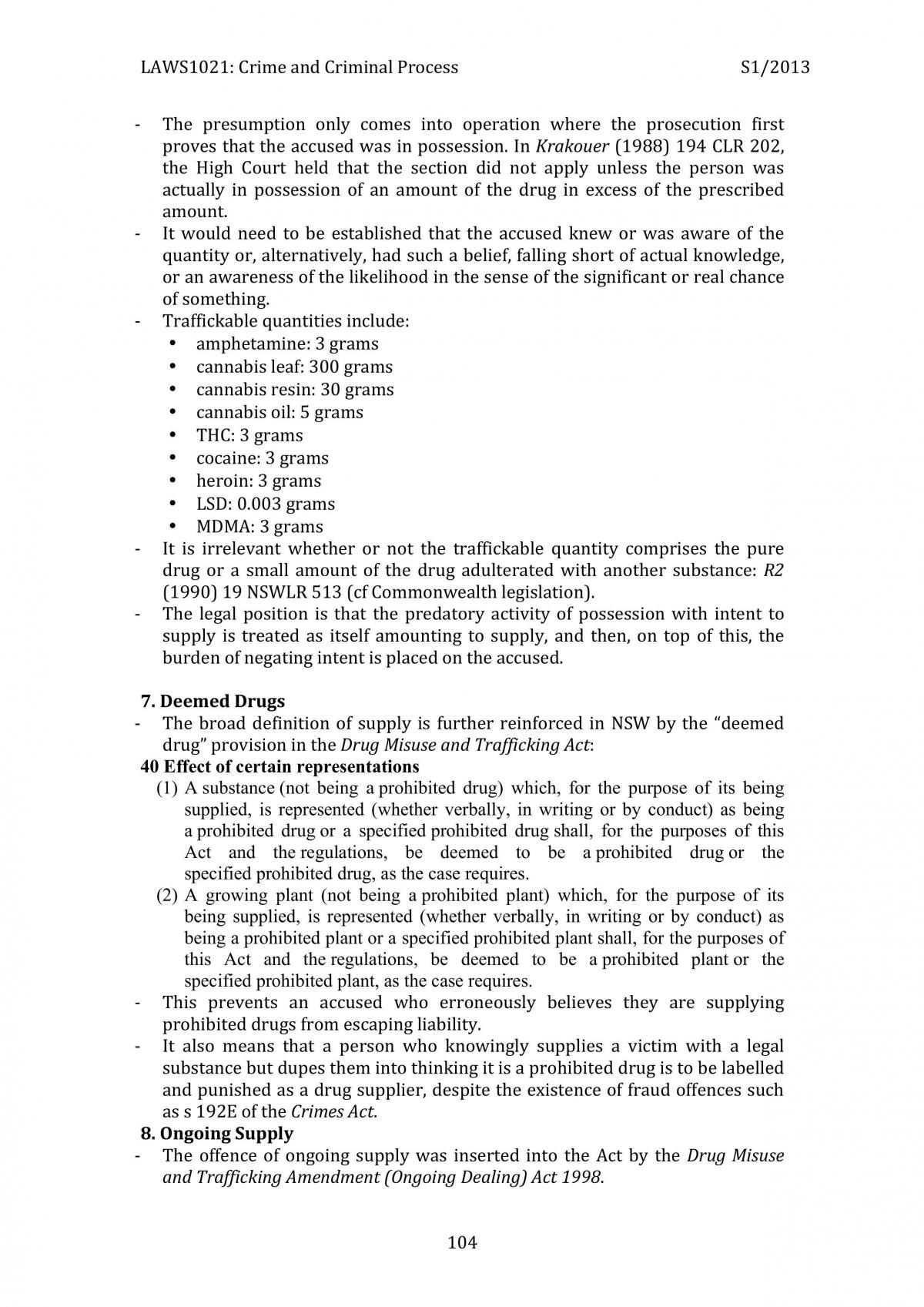 Exam Ready Notes for Ciminal Process - Page 104