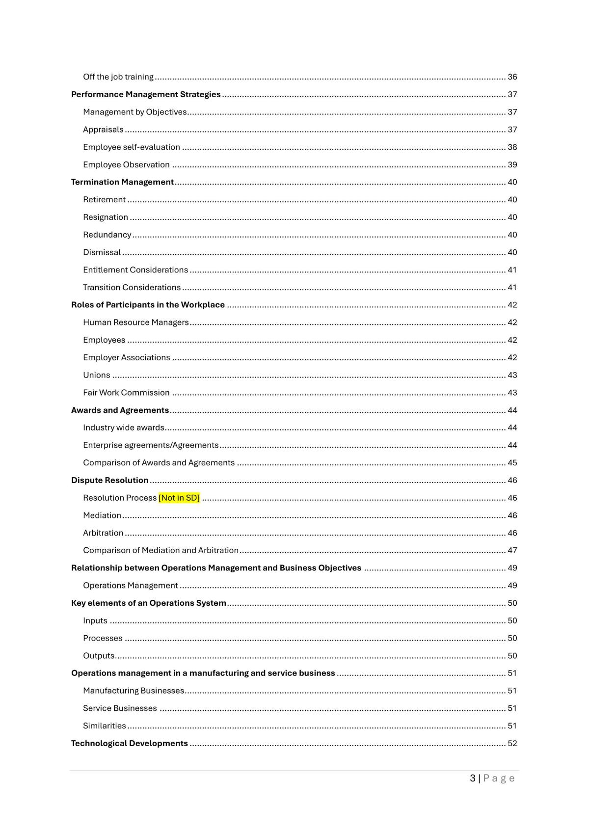 VCE Business Management Units 3 & 4 — Complete Study Notes - Page 4