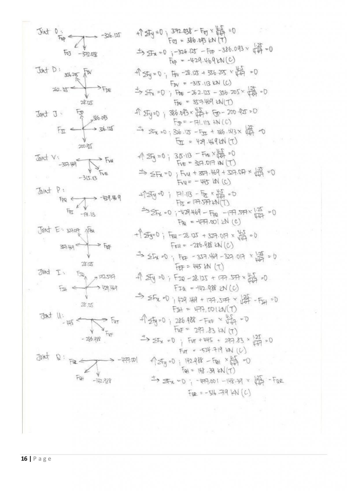 Statics Bridge Design Notes - Page 17