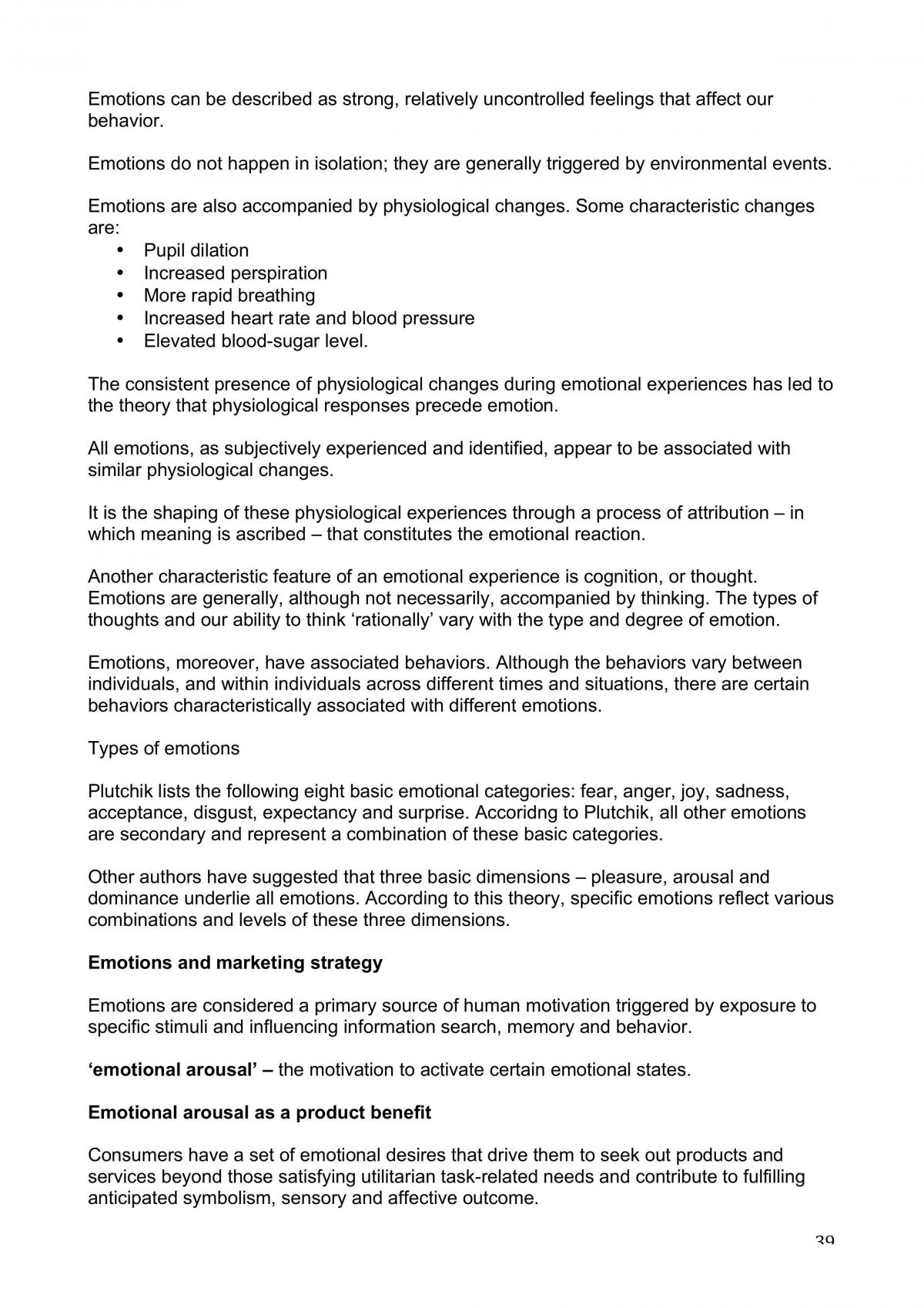 Consumer Behaviour Notes  - Page 39