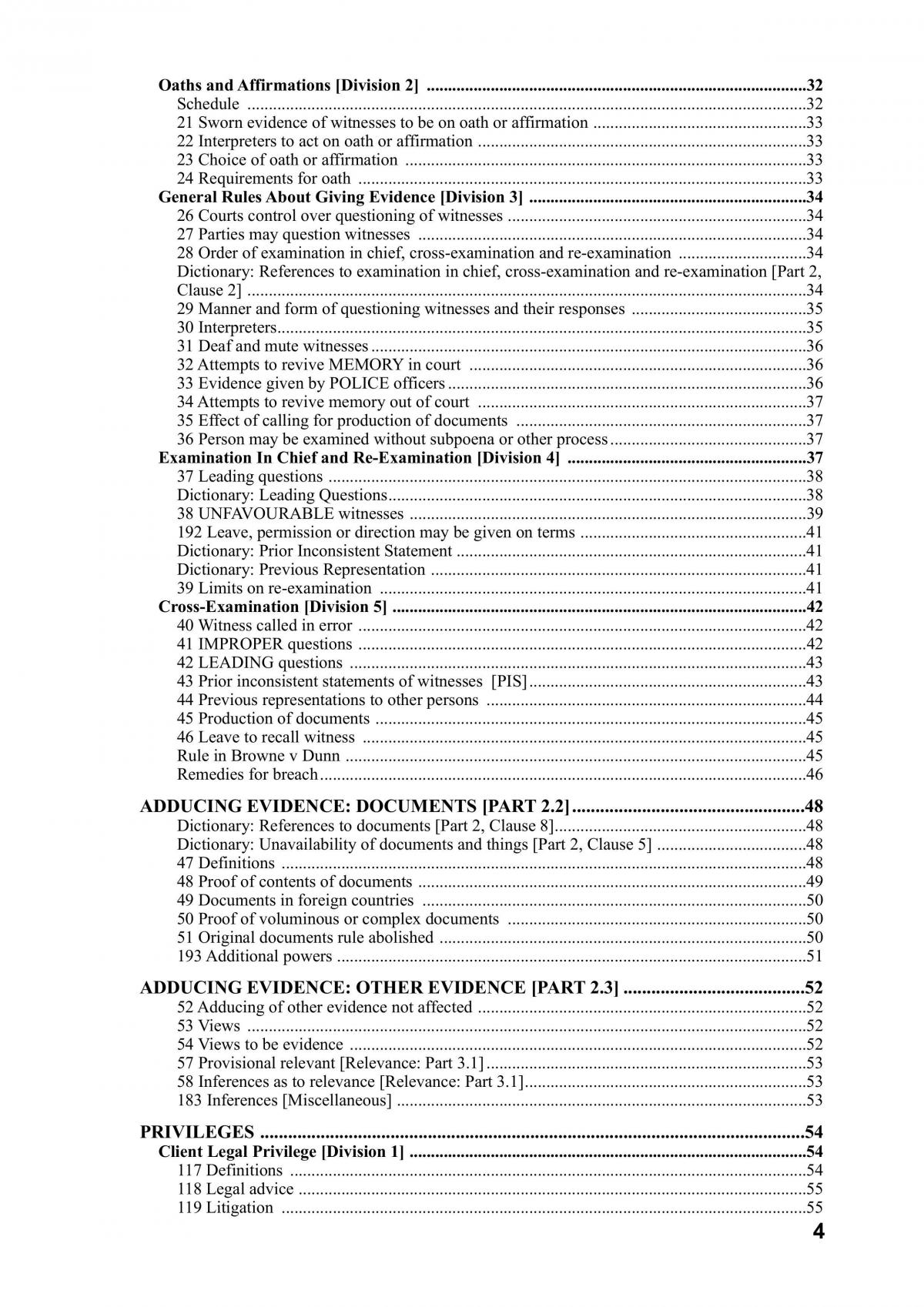Full Summary Evidence - Page 4