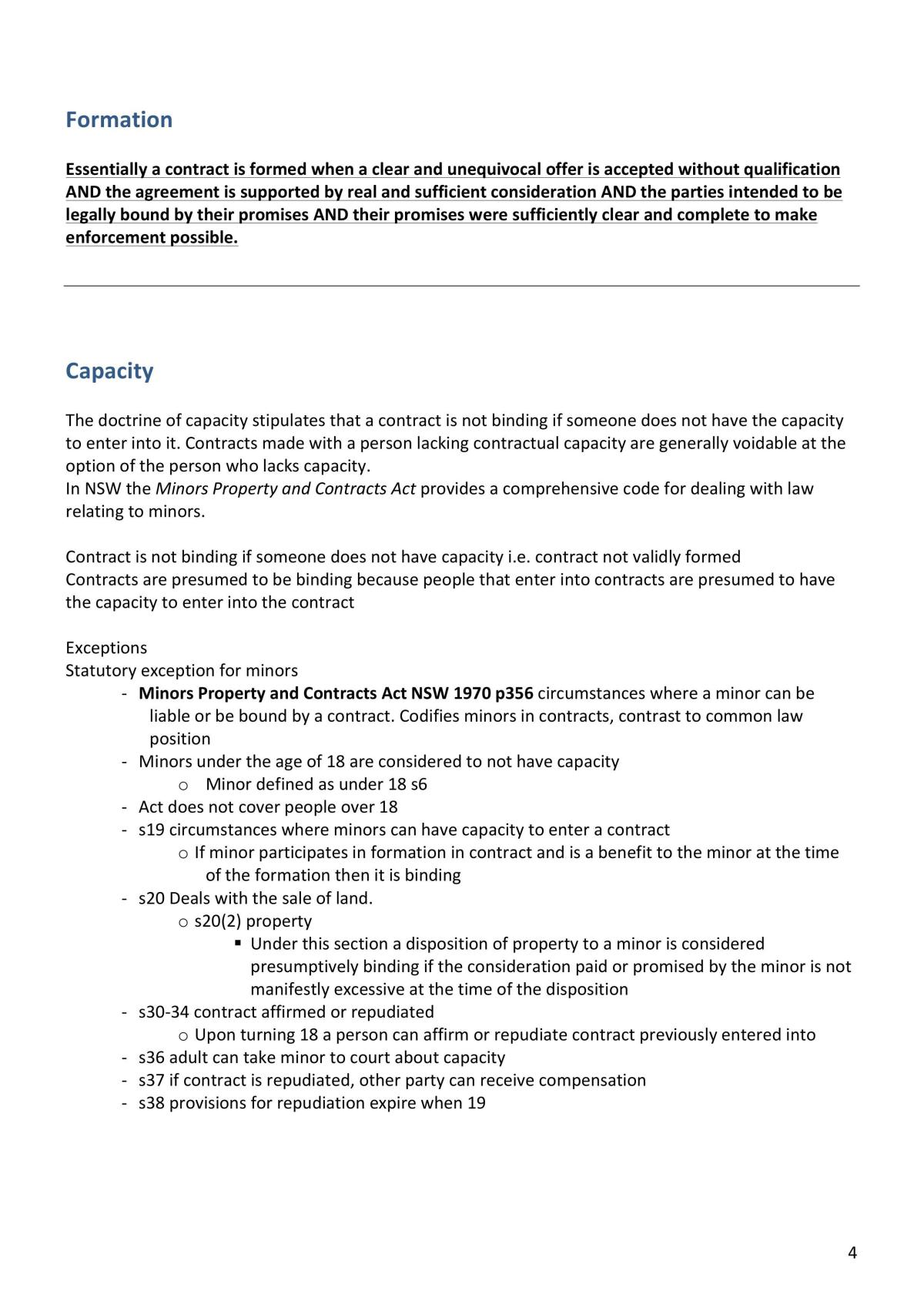 Contracts Exam Notes - Page 4
