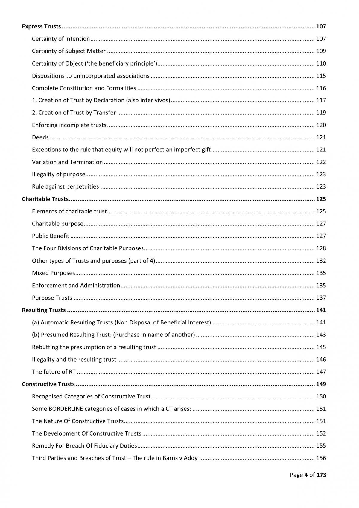 Equity and Trusts Complete Notes - Page 4