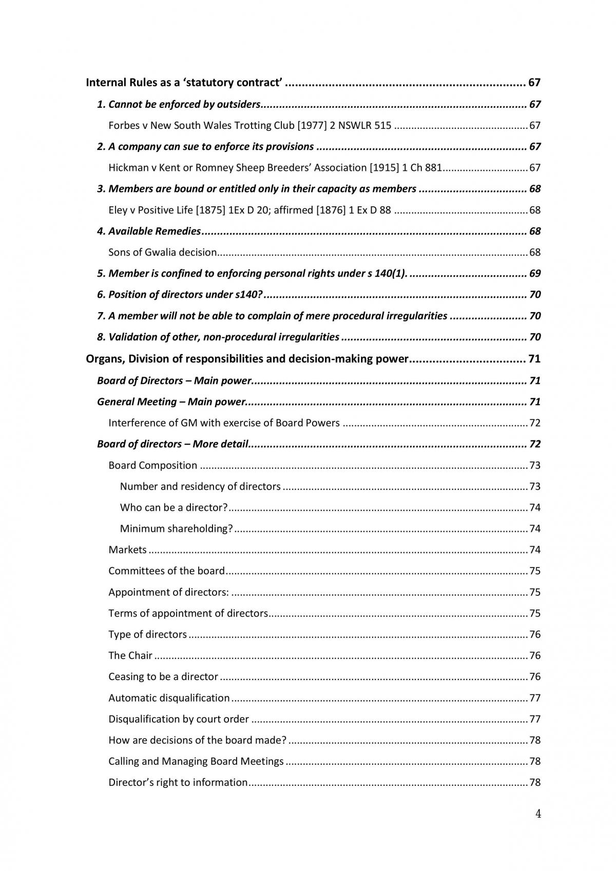 Corporations Law Full Study Notes Guide - Page 4