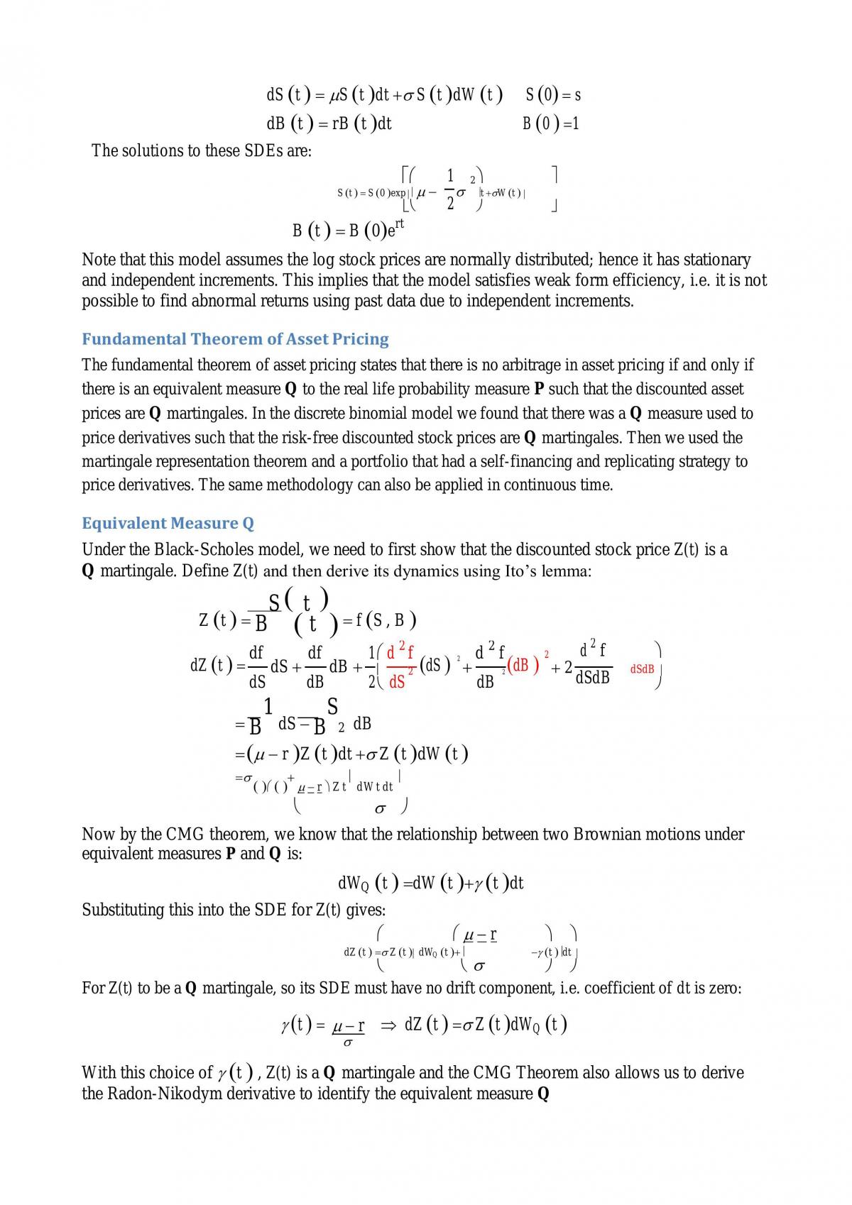 ACTL3182 Notes - Page 42
