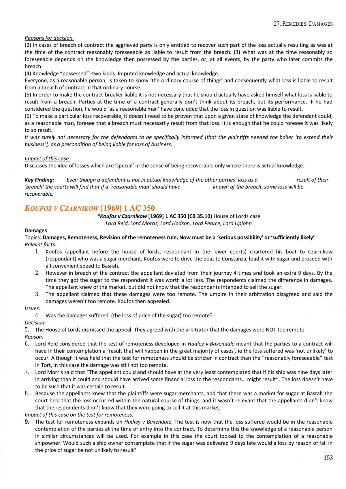 Contract B Summary - Page 153