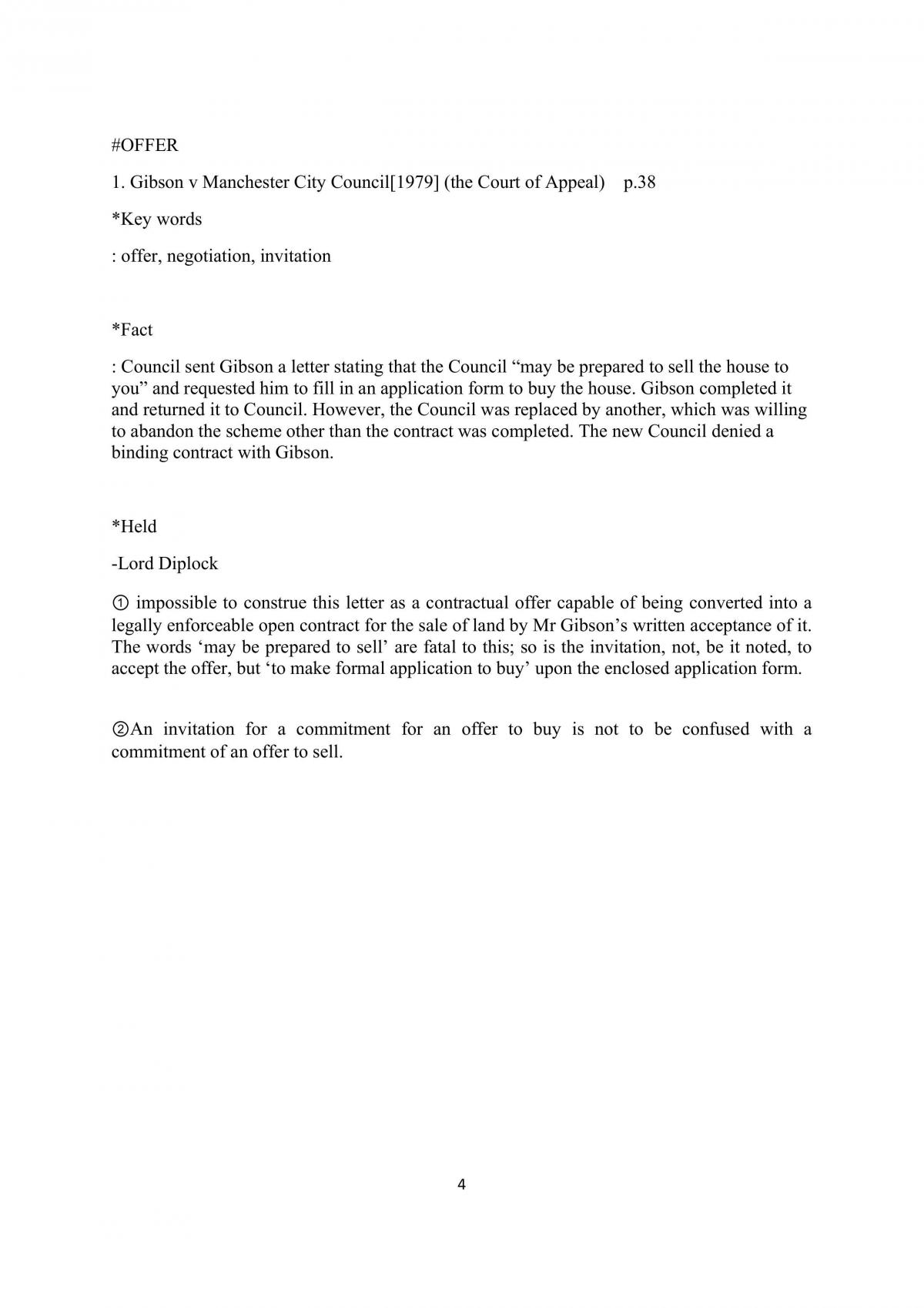 Contract 1 case notes - Page 4