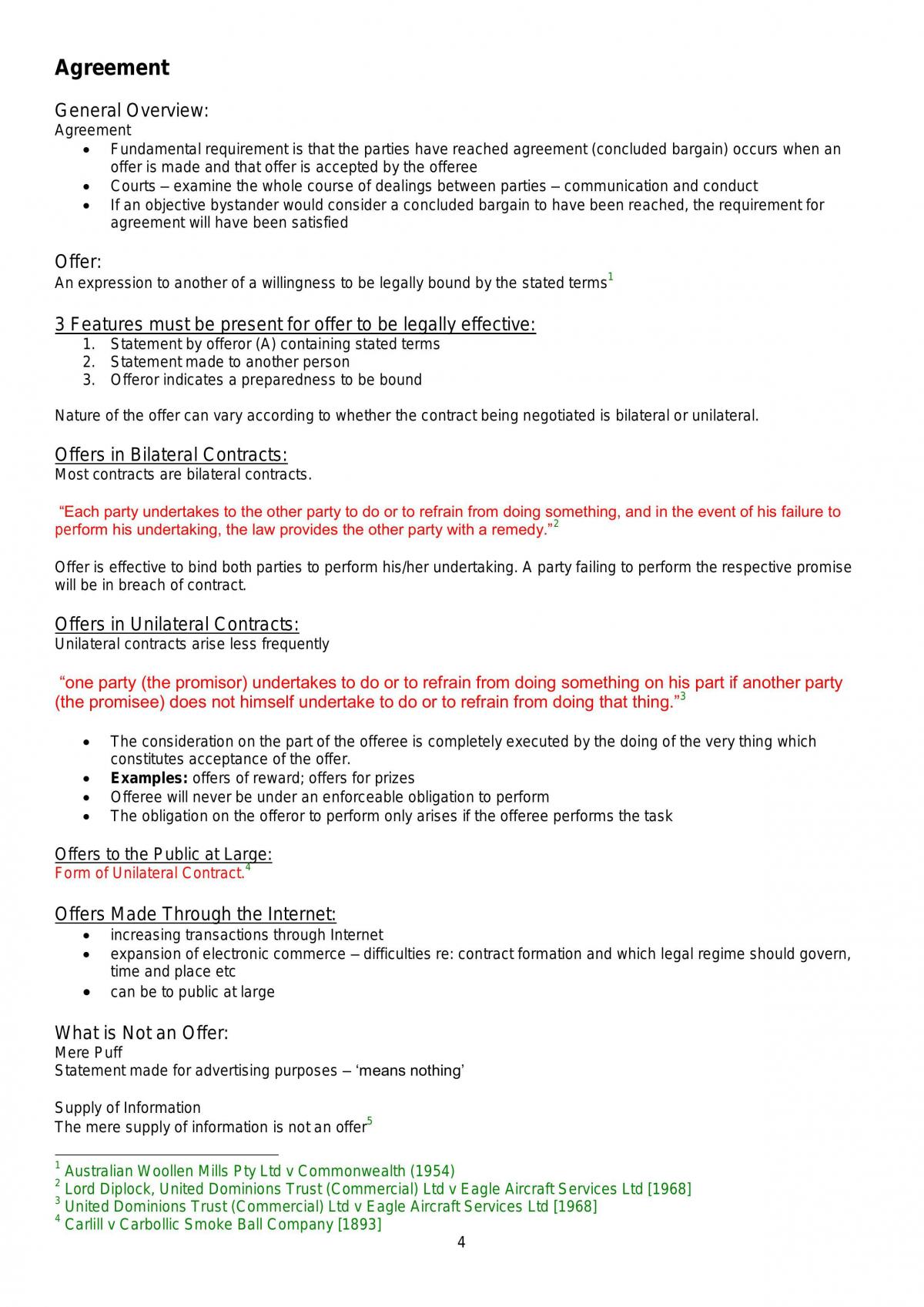 Contracts Summary - Page 4