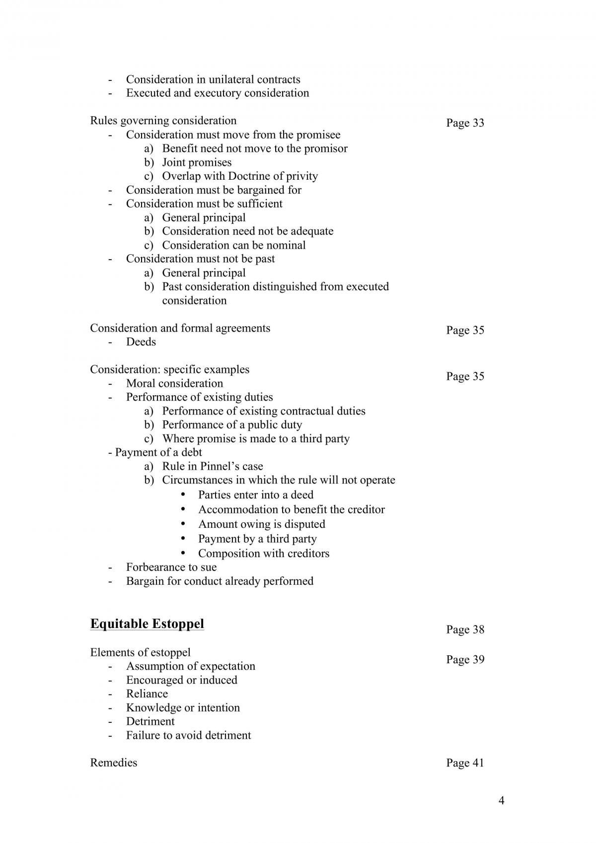 Complete Detailed Notes for Contracts I - Page 4