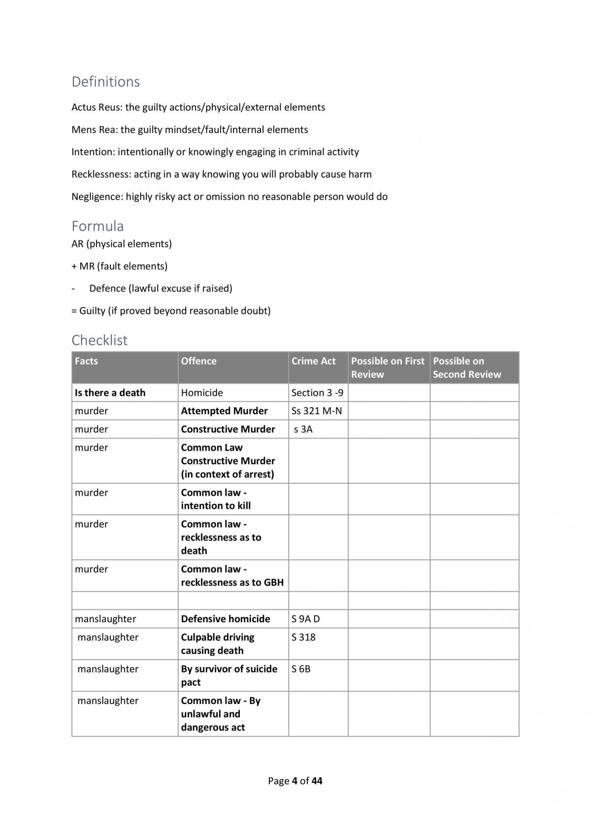 Exam Notes - Page 4