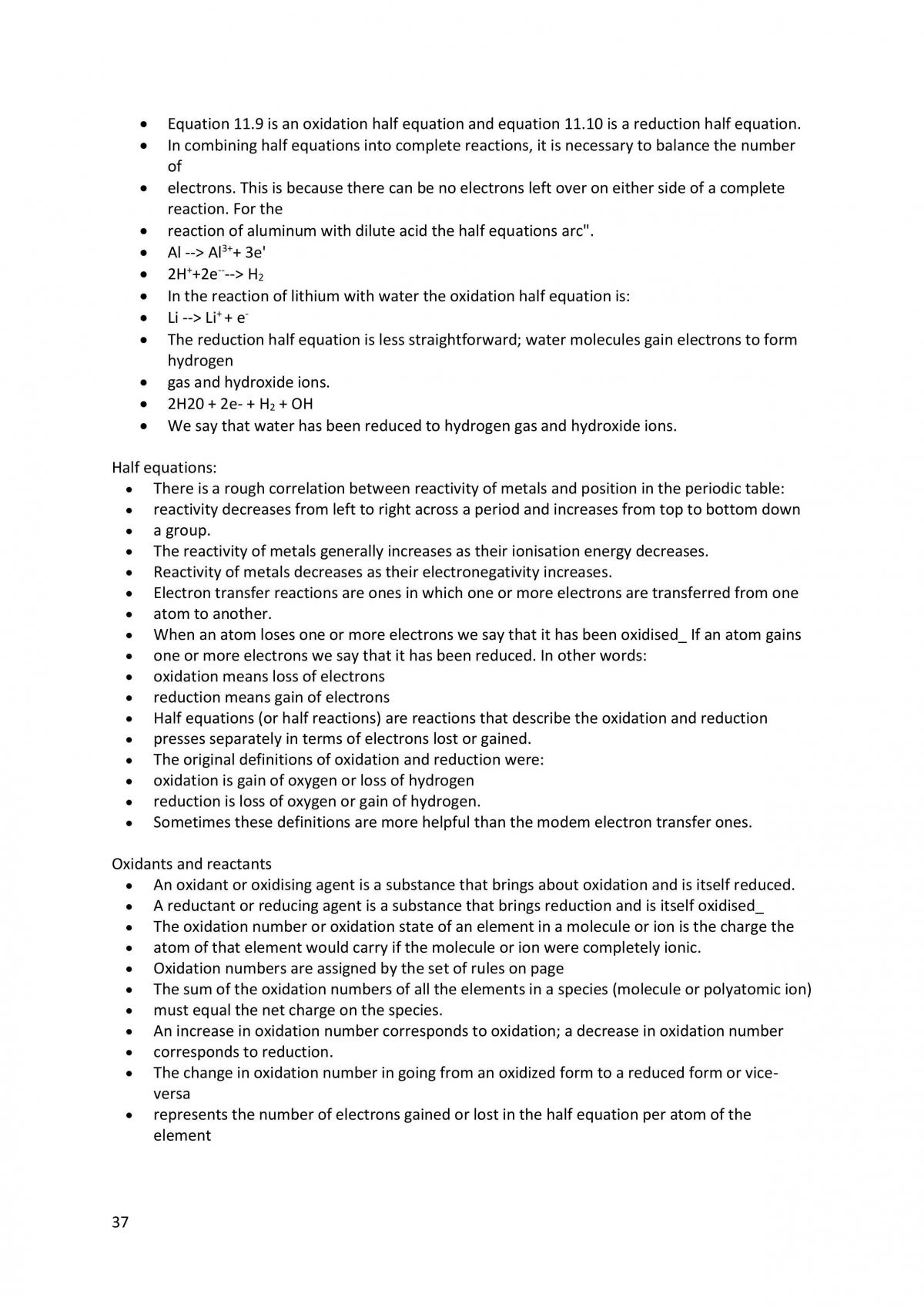 Chemistry Preliminary Notes - Page 38