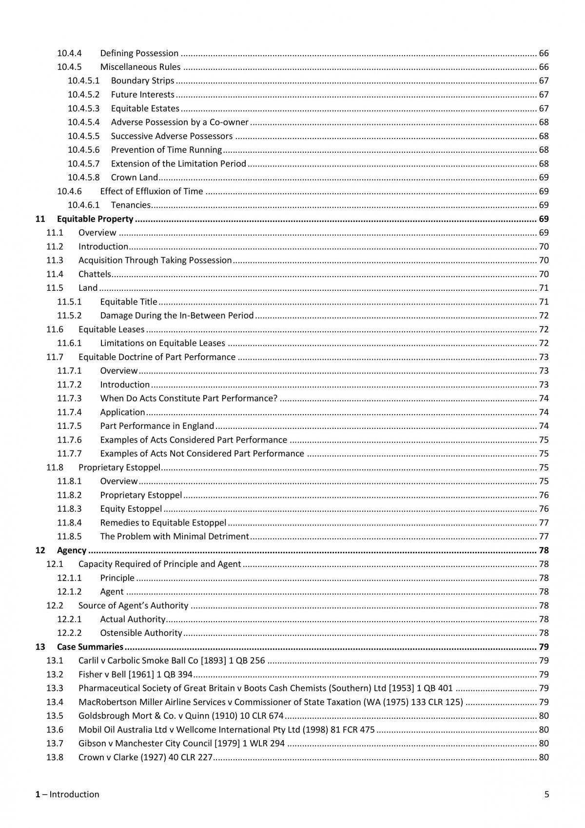 Principles of Private Law Full Notes - Page 5