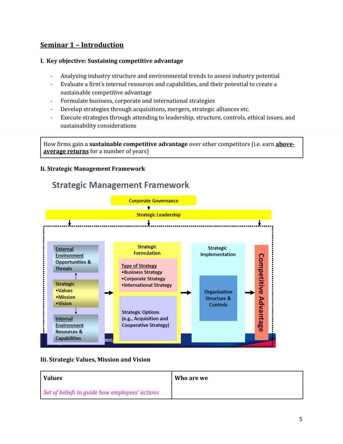 AB3601 Strategic Management Notes - Page 5