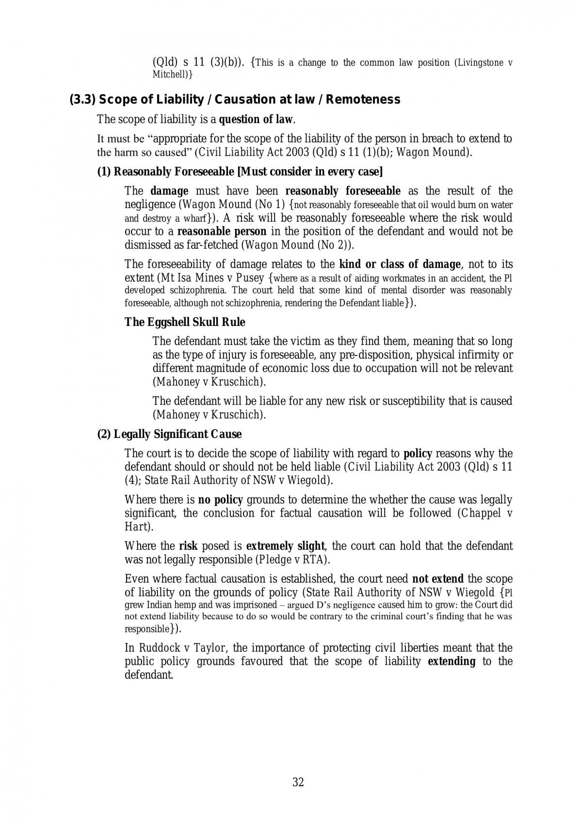 torts A - Page 33