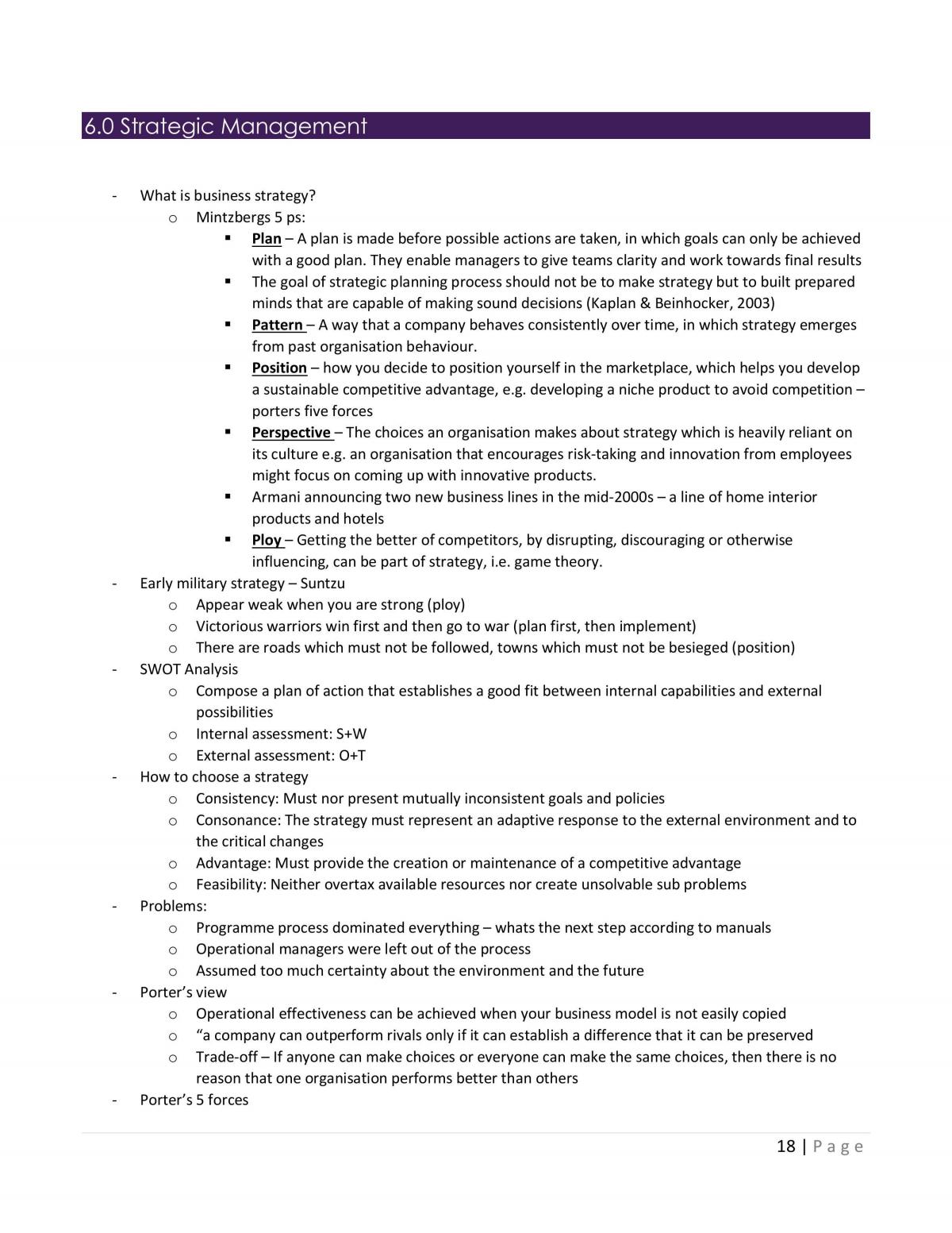 Management - Advanced Complete Study Notes - Page 19